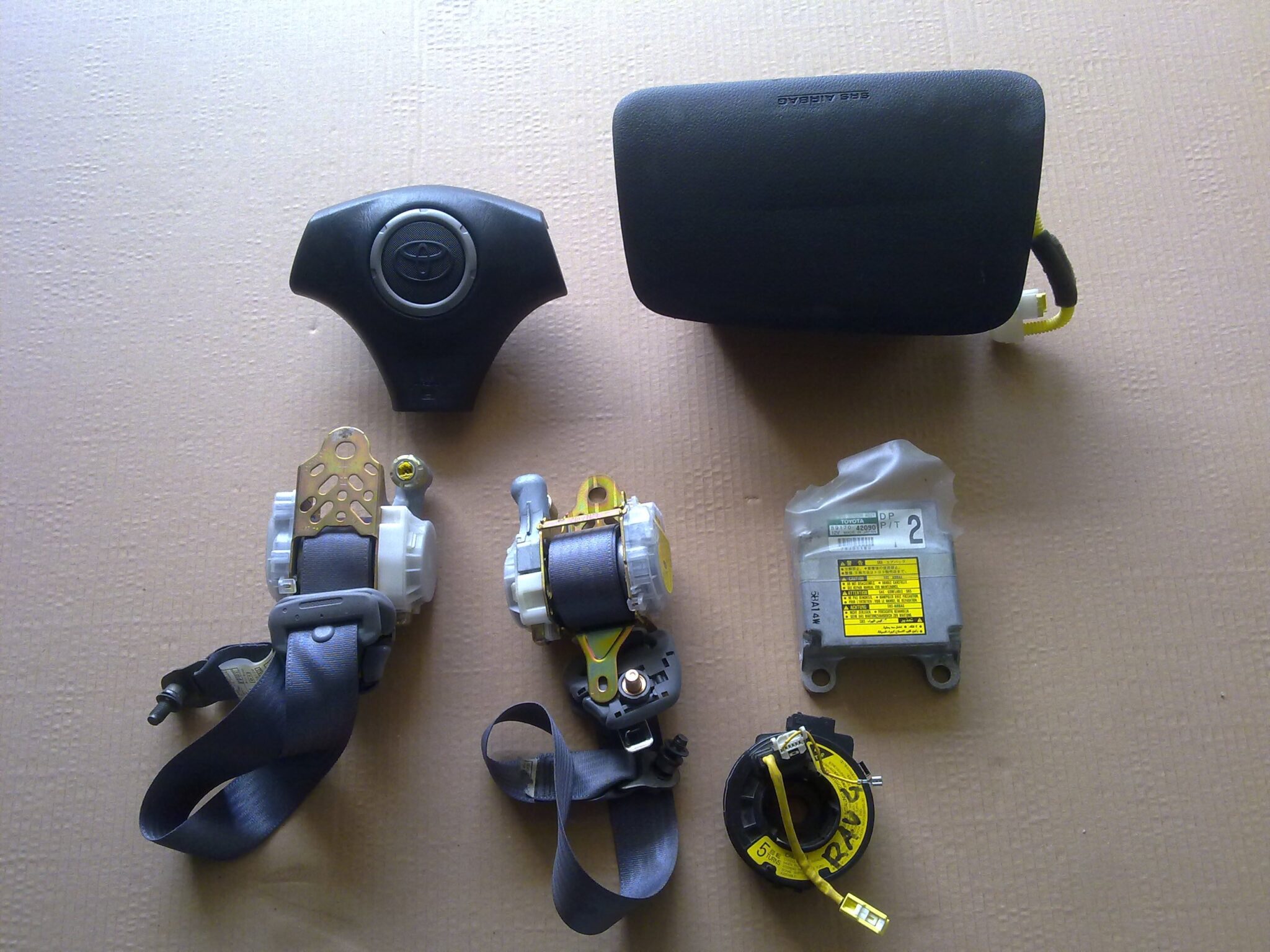 KIT AIRBAG RAV 4 ANNO 2005 EuroRicambi Auto