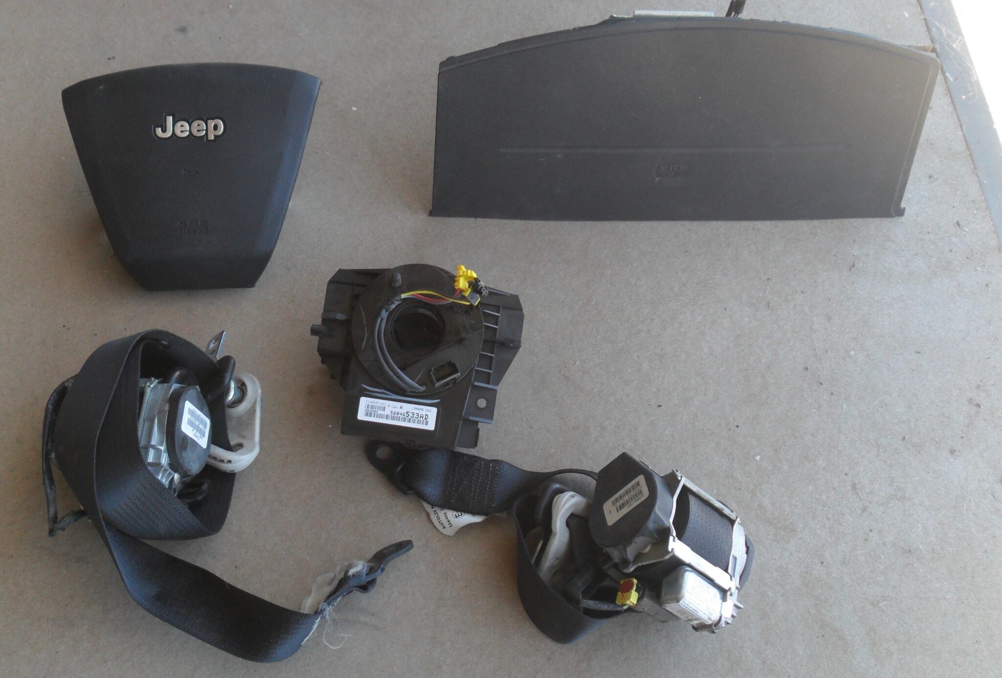 KIT AIRBAG JEEP COMPASS ANNO 2006 EuroRicambi Auto