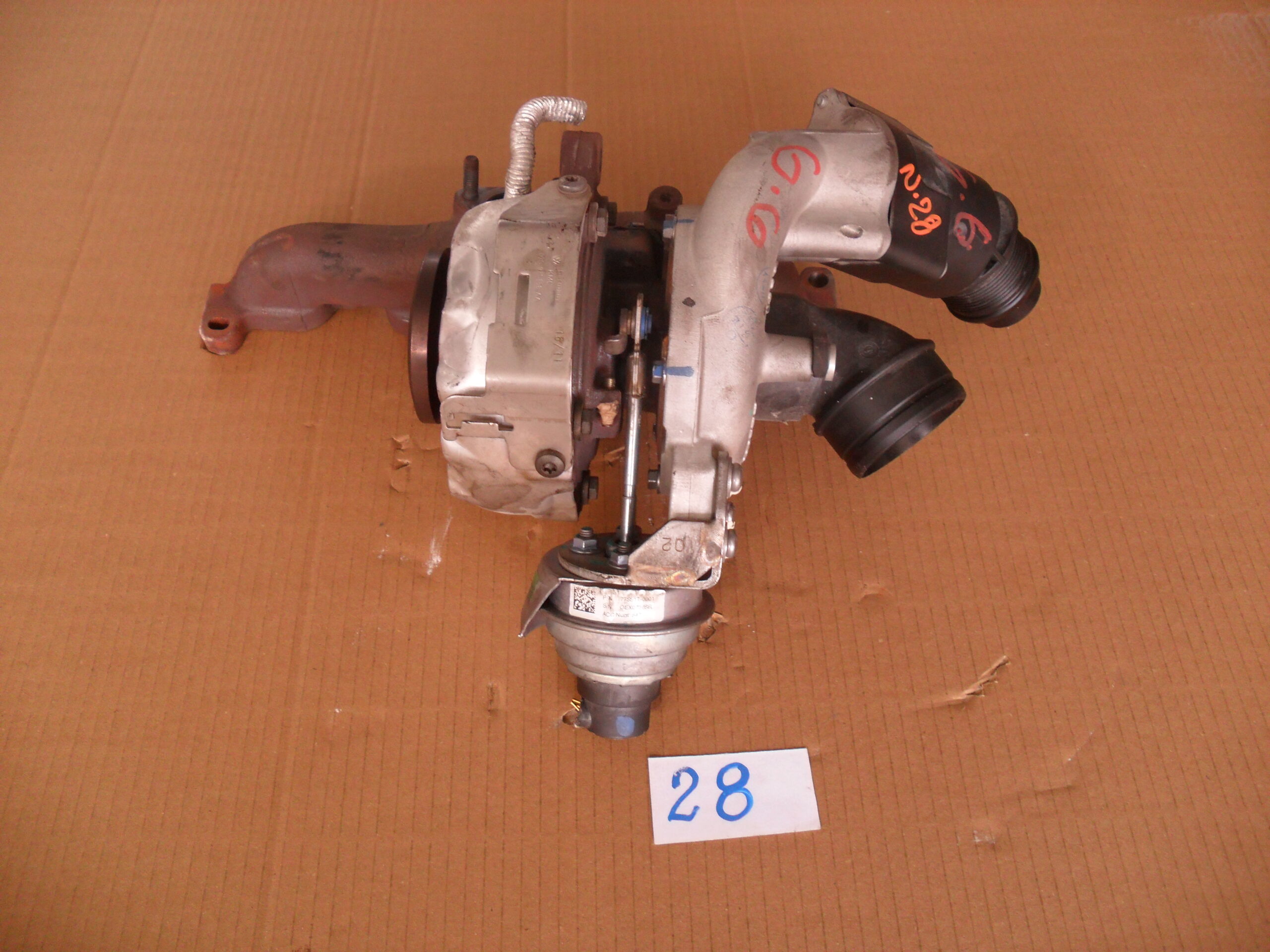 TURBINA GOLF 6 1.6 DIESEL ANNO 2011 1