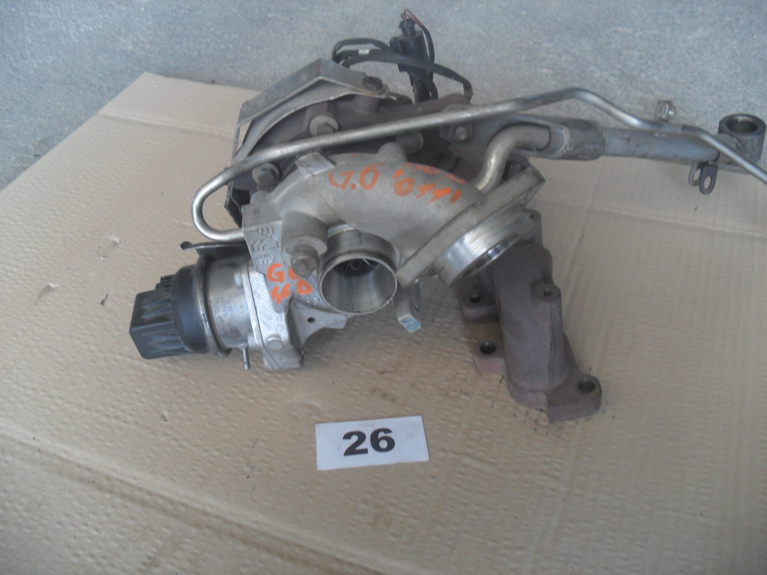 TURBINA GOLF 6 1.6 DIESEL ANNO 2010 1