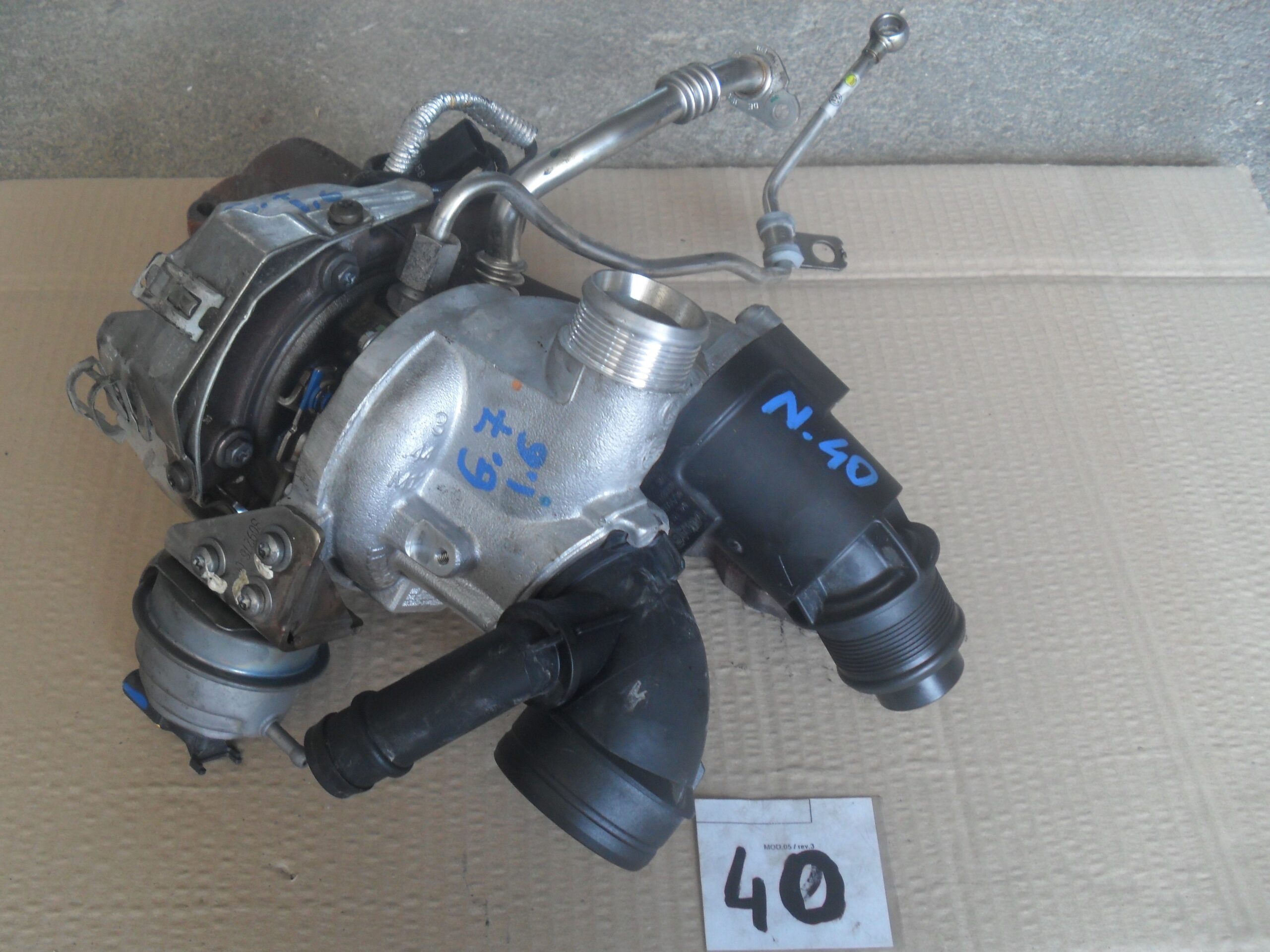 TURBINA GOLF 7 1.6 DIESEL ANNO 2014 1