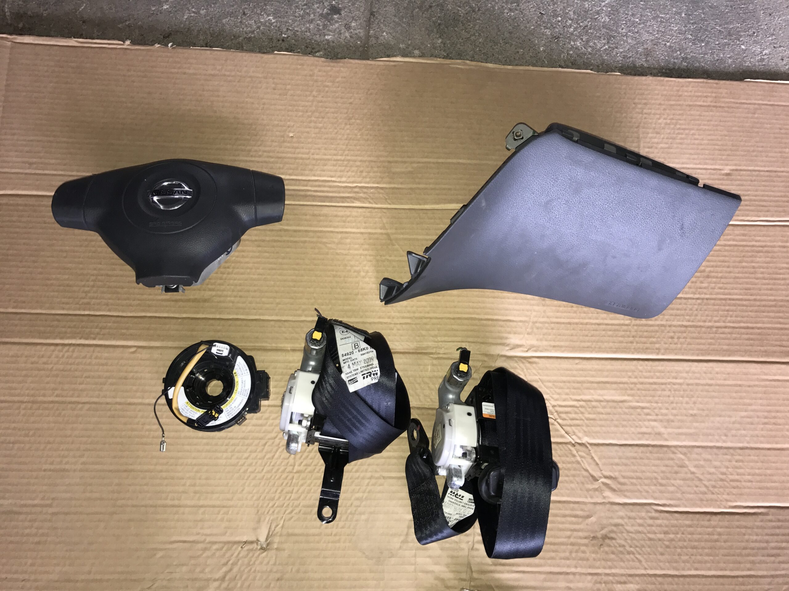 KIT AIRBAG NISSAN PIXO ANNO 2010 1