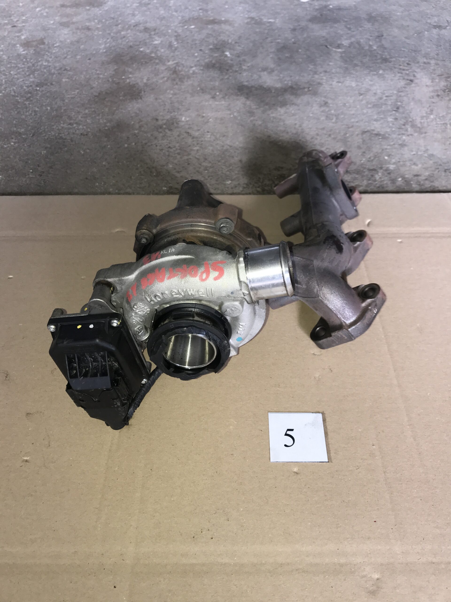 TURBINA TURBOCOMPRESSORE KIA SPORTAGE 1.7 DIESEL ANNO 2016 1