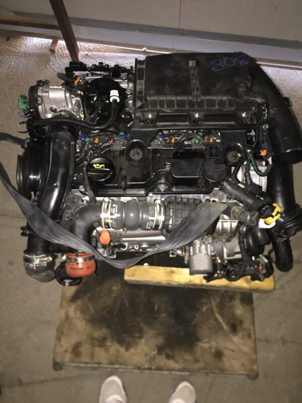 MOTORE PEUGEOT 308 1.6 DIESEL ANNO 2015 SIGLA BH01 BH02 3