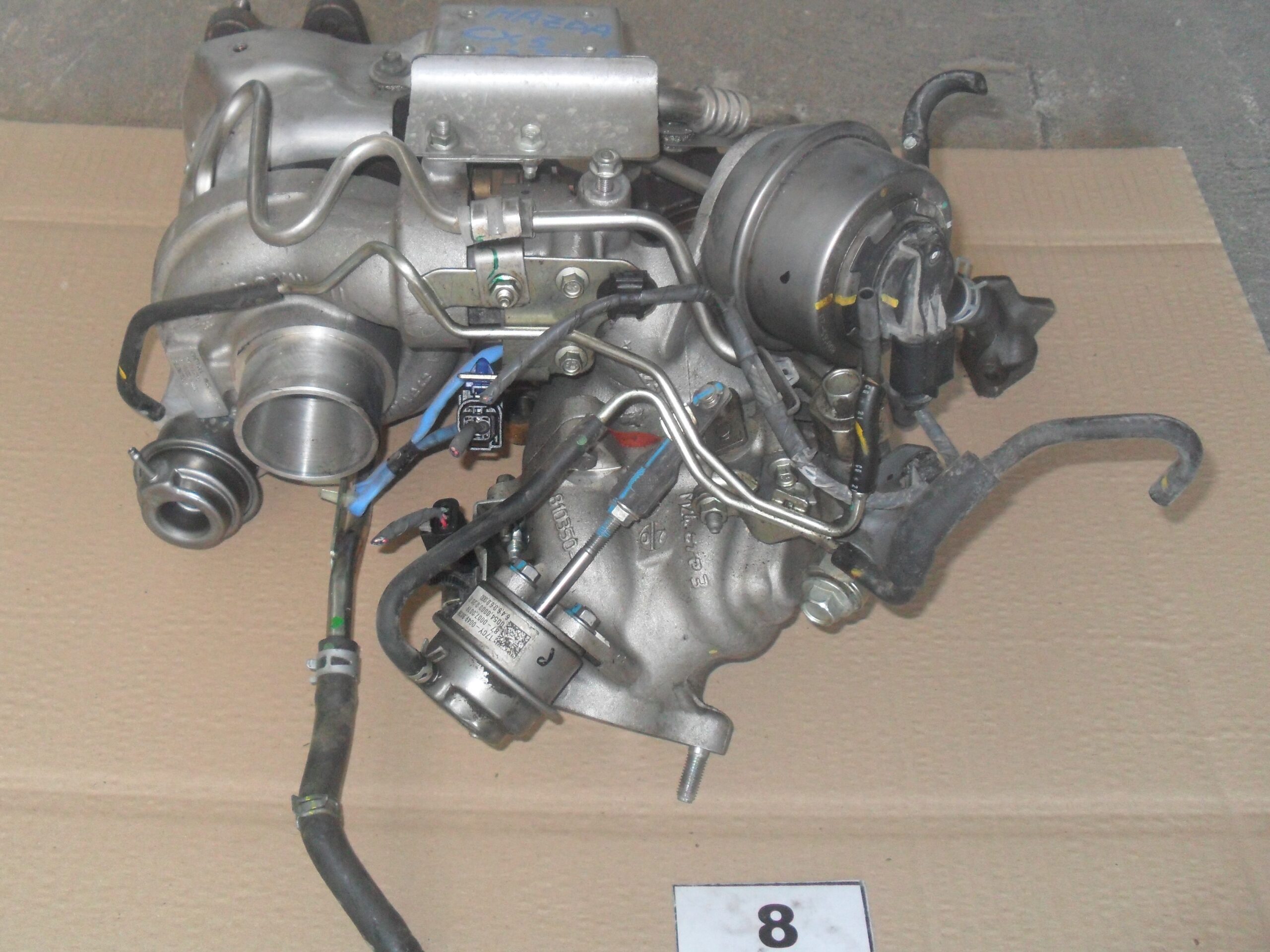 TURBINA TURBOCOMPRESSORE MAZDA CX5 2.2 BITURBO DIESEL 1