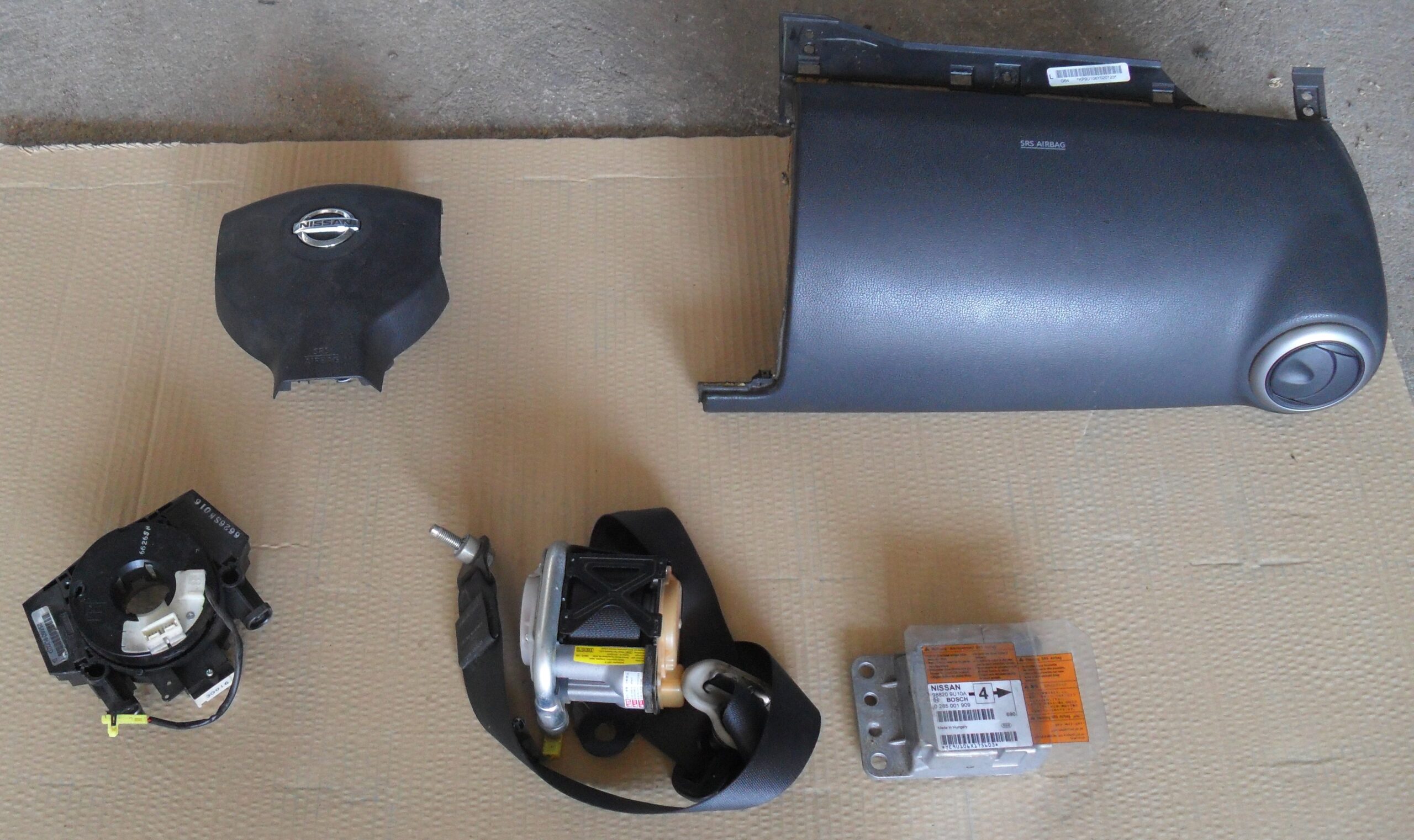 KIT AIRBAG NISSAN NOTE ANNO 2010 EuroRicambi Auto