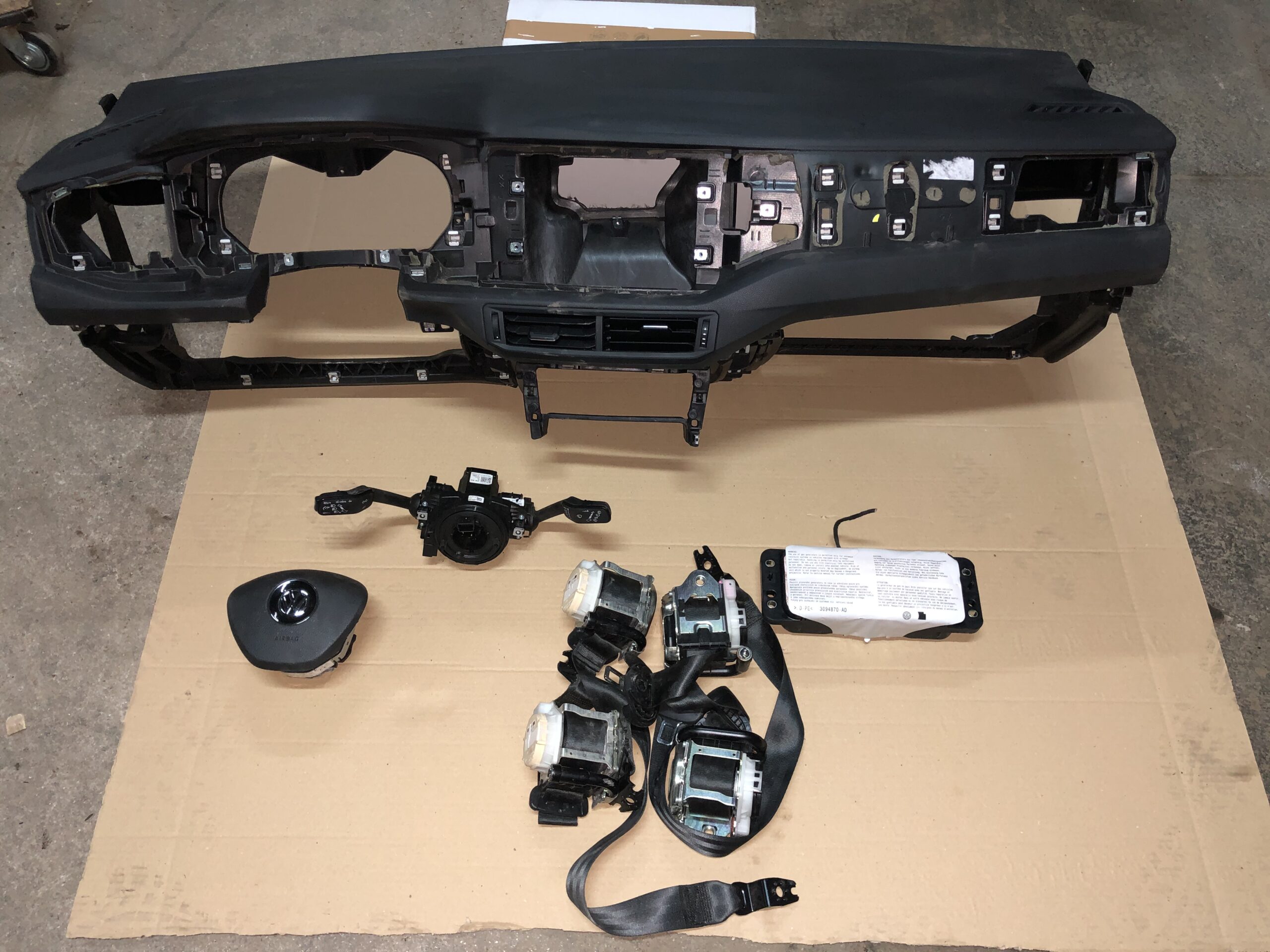 KIT AIRBAG VOLKSWAGEN POLO ANNO 2018 1