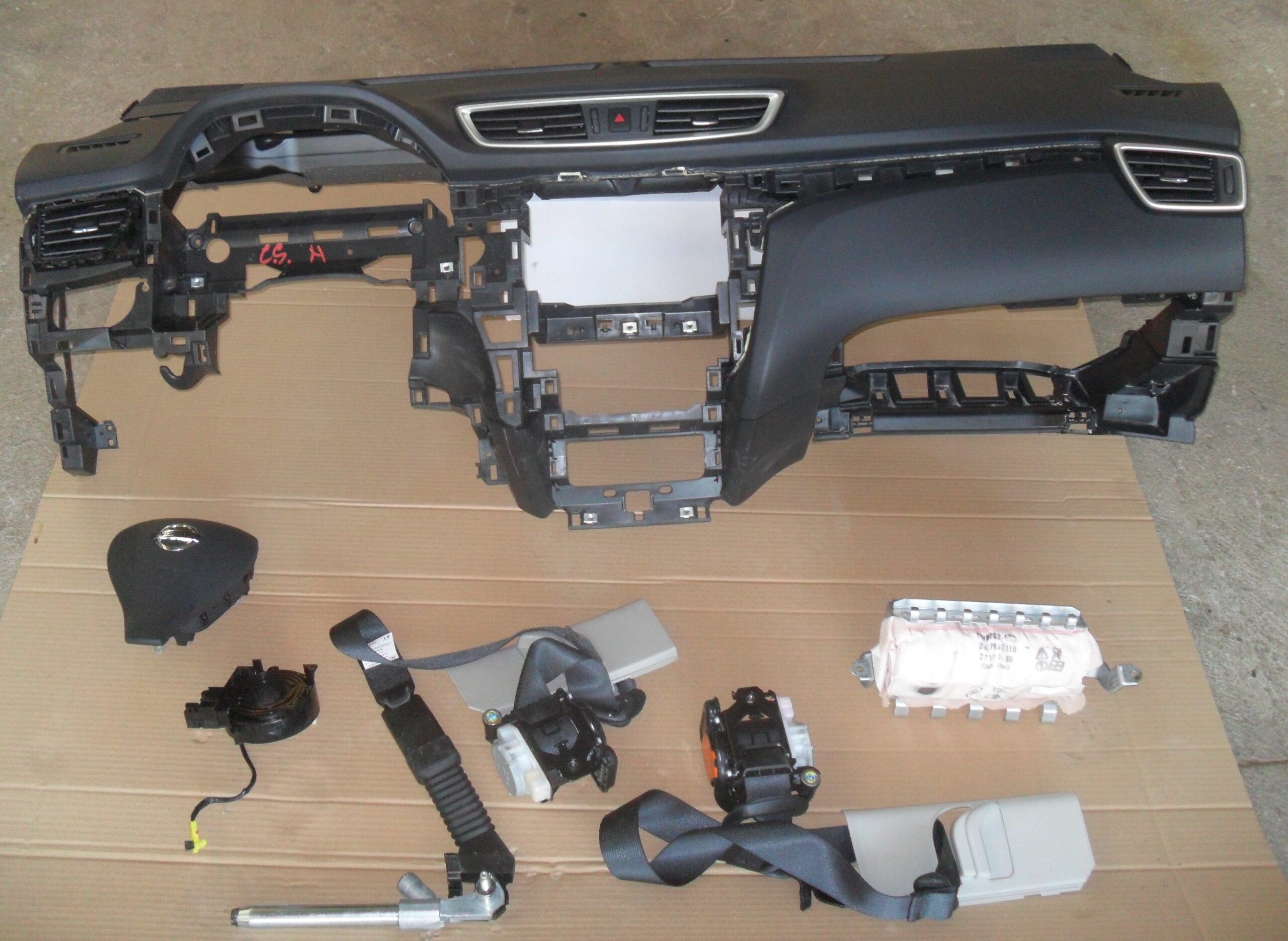 KIT AIRBAG NISSAN QASHQAI ANNO 2015 1