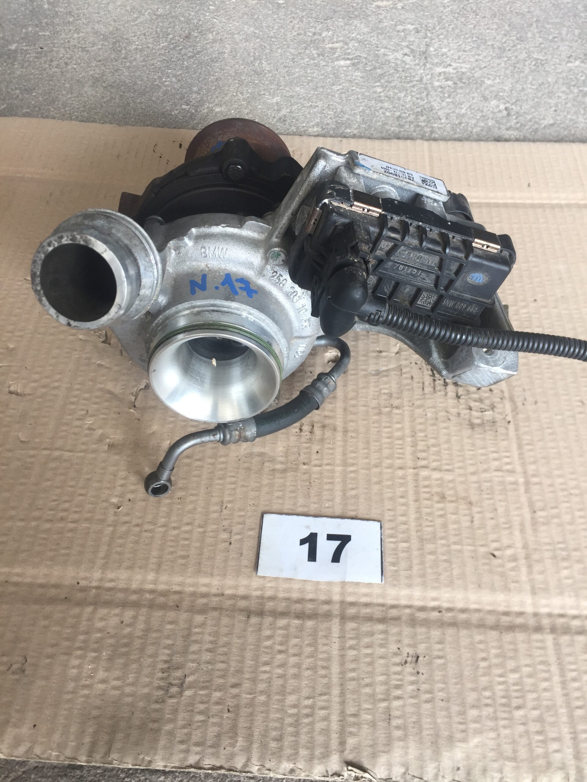 TURBINA BMW SERIE 1 2.0 DIESEL ANNO 2010 1