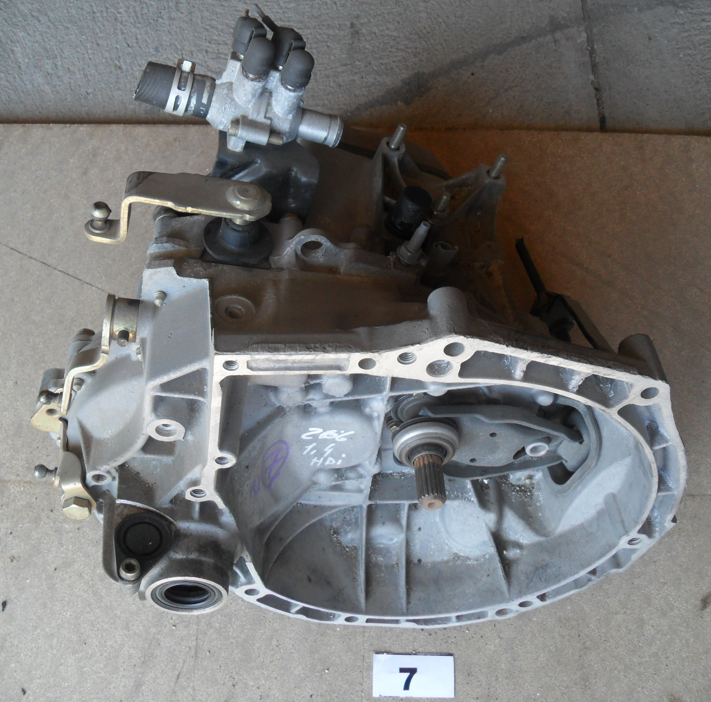 CAMBIO MARCE PEUGEOT 206 1.4 HDI ANNO 2001 1