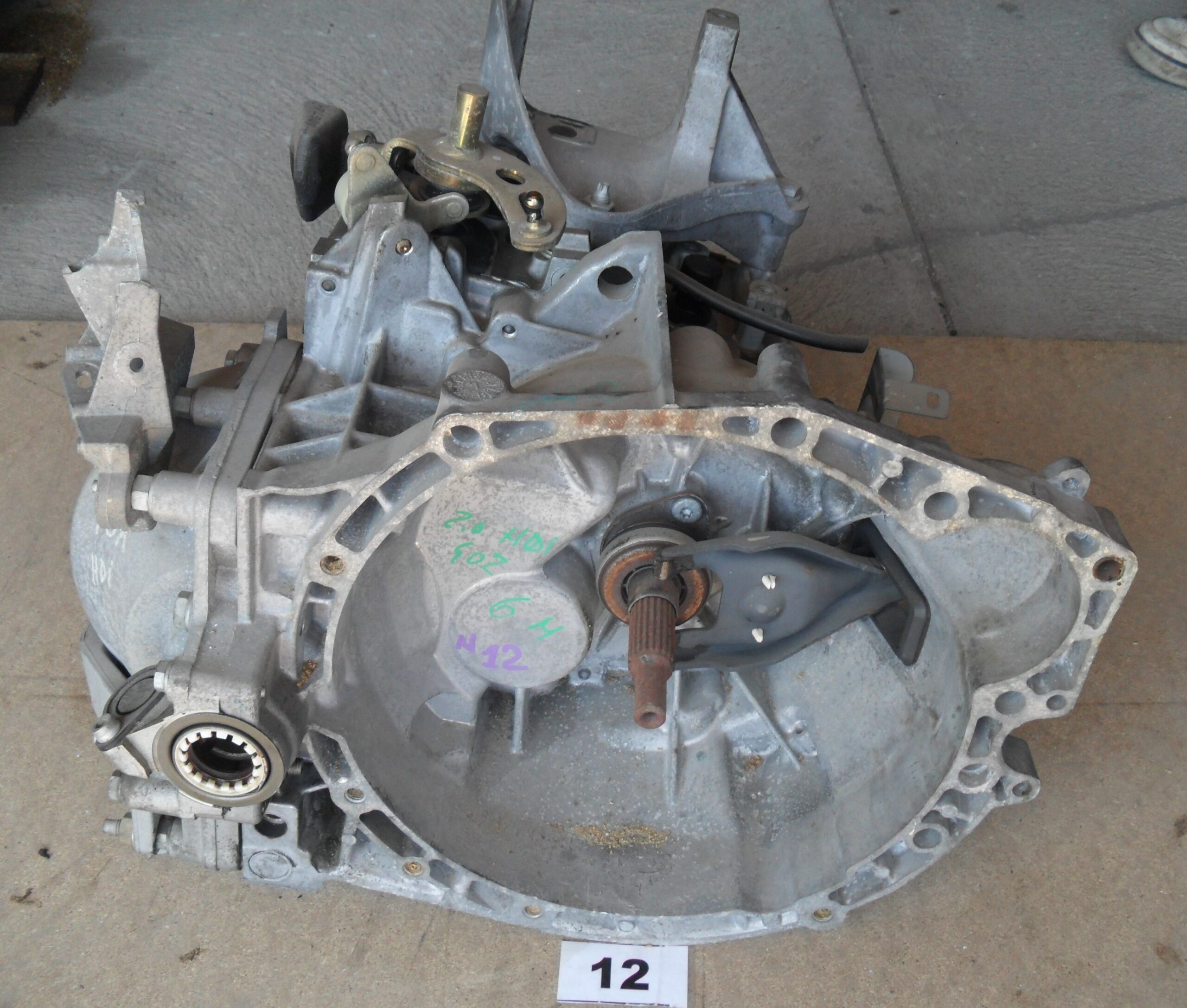 CAMBIO MARCE PEUGEOT 407 2.0 HDI ANNO 2002 1
