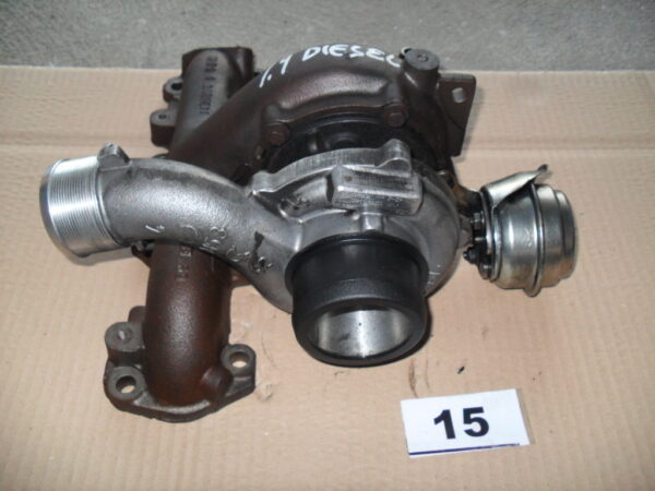 TURBINA TURBOCOMPRESSORE SAAB 9.3 1.9 DIESEL ANNO 2006 3