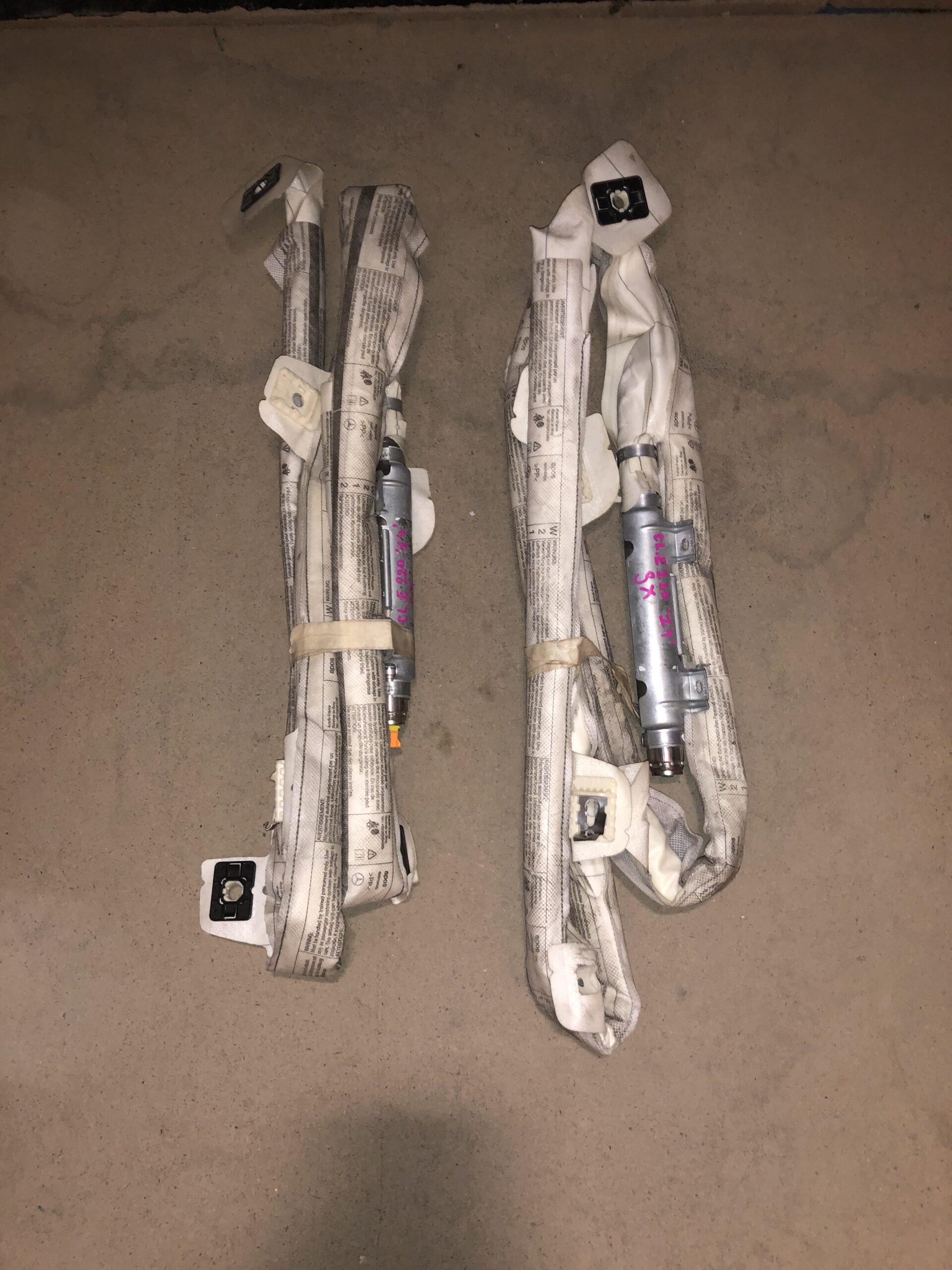 AIRBAG TENDINA DESTRO - SINISTRO MERCEDES CLASSE E 2 AIRBAG TENDINA DESTRO - SINISTRO MERCEDES CLASSE E 1