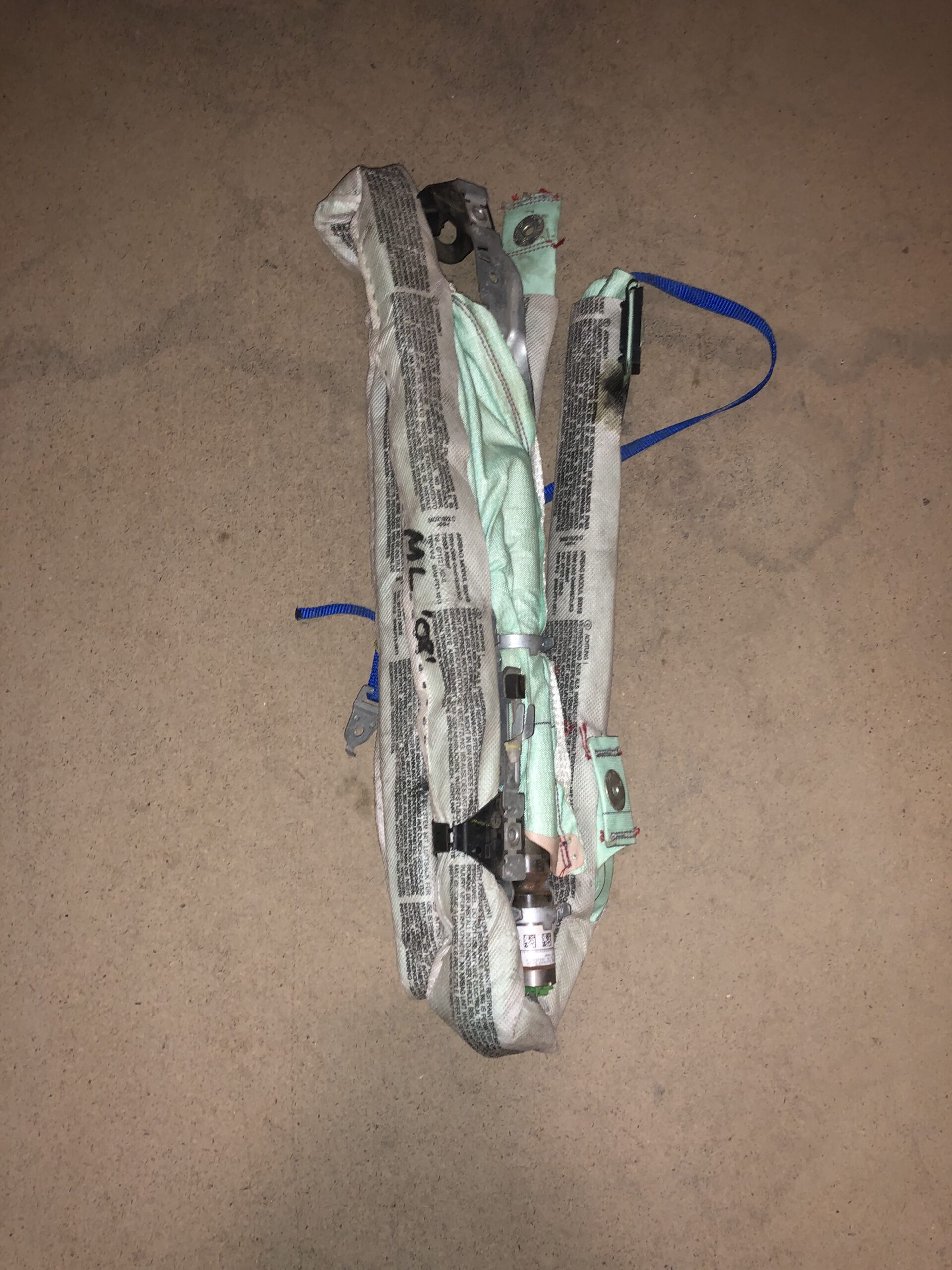 AIRBAG TENDINA DESTRO - SINISTRO MERCEDES ML 2 AIRBAG TENDINA DESTRO - SINISTRO MERCEDES ML 1