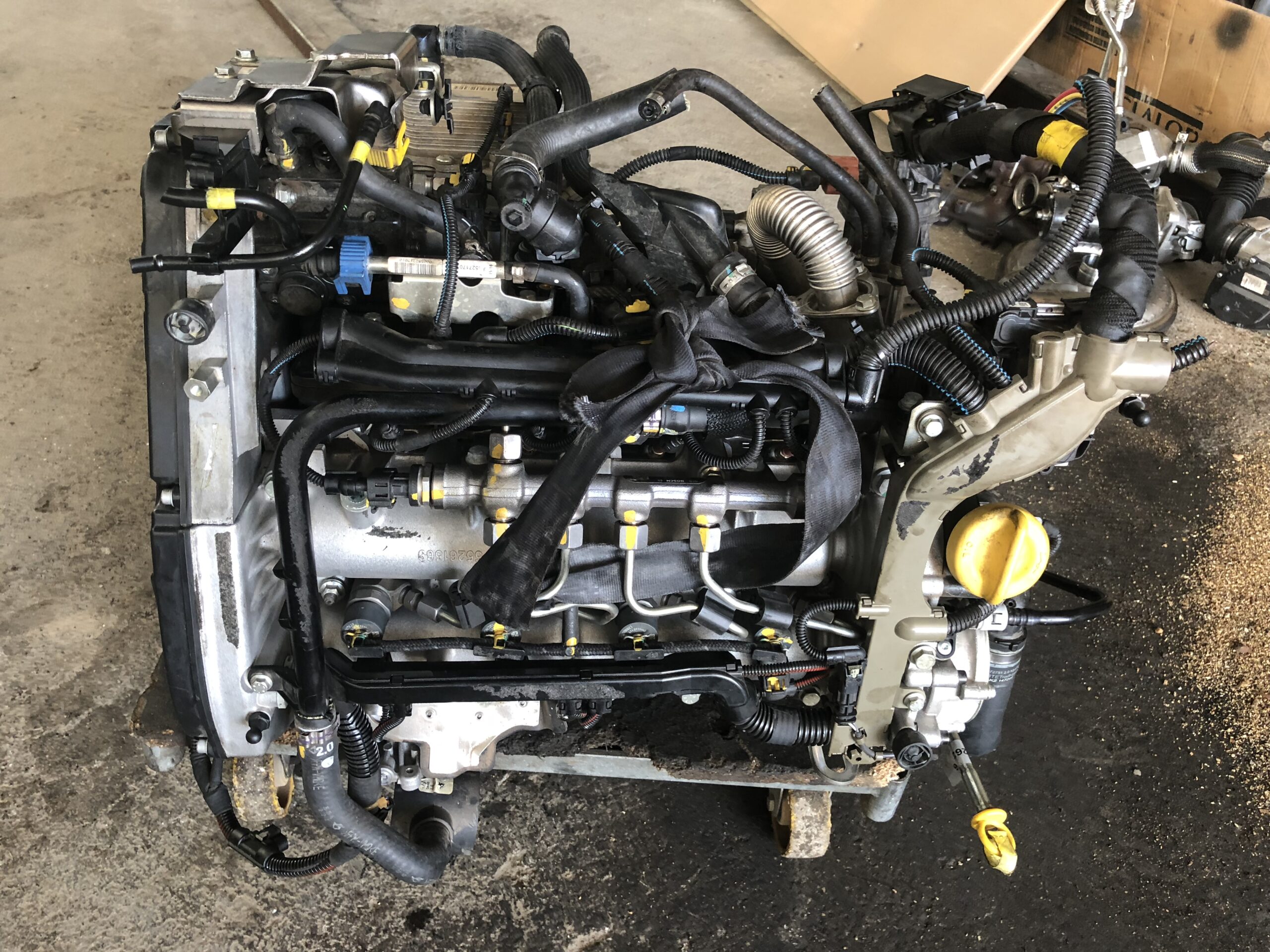 MOTORE JEEP RENEGADE- JEEP COMPASS - FIAT TIPO - FIAT 500X 1.6 DIESEL SIGLA 55280444 1