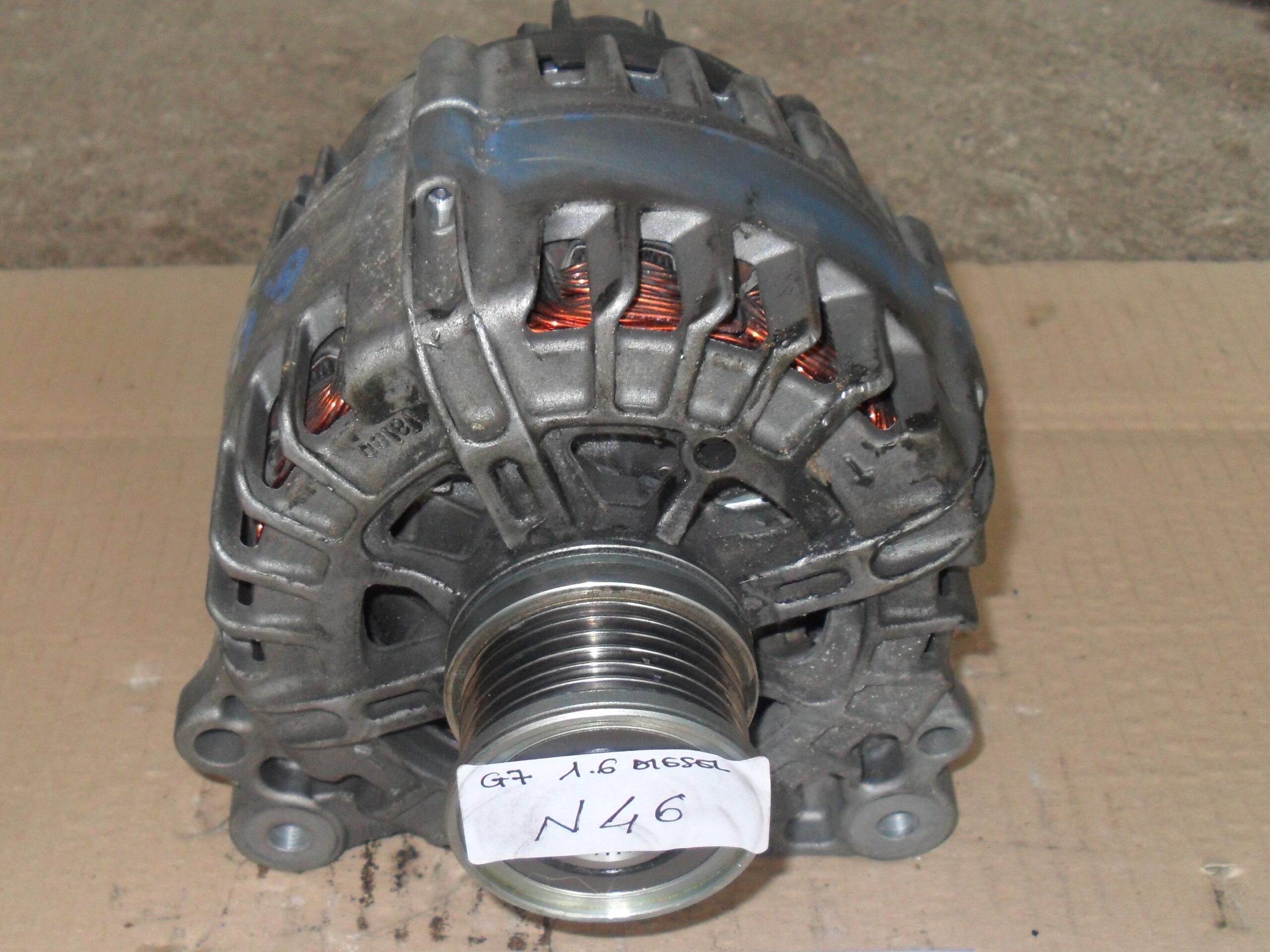 ALTERNATORE GOLF 7 - LEON - OCTAVIA 1.4 TURBO BENZINA ANNO 2014 1
