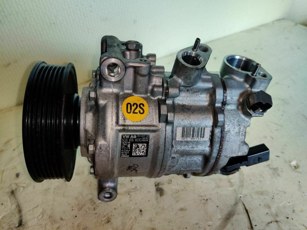 COMPRESSORE ARIA CONDIZIONATA GOLF 7 - AUDI A3 2.0 DIESEL 2 COMPRESSORE ARIA CONDIZIONATA GOLF 7 - AUDI A3 2.0 DIESEL 1