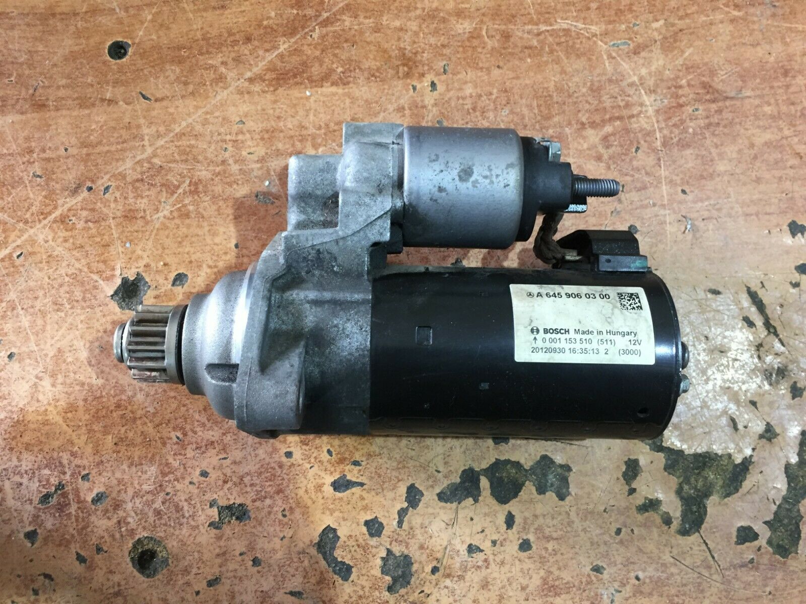 MOTORINO AVVIAMENTO MERCEDES CLASSE A - CLASSE B 1.8 DIESEL ANNO 2014 1