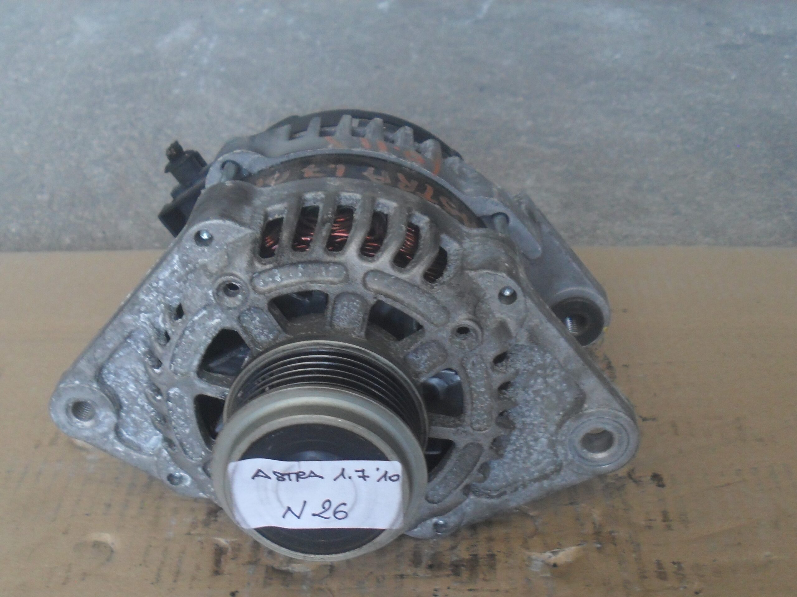 ALTERNATORE OPEL ASTRA - MERIVA - MOKKA 1.7 DIESEL ANNO 2012 1