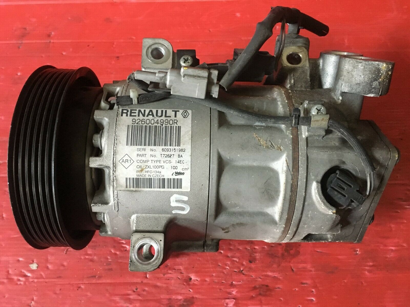 COMPRESSORE ARIA CONDIZIONATA CLIO 1.5 DIESEL ANNO 2015 1