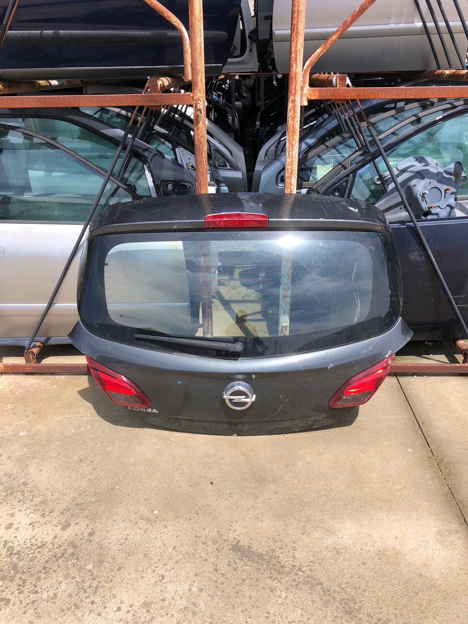 PORTELLONE POSTERIORE OPEL CORSA 2016 2 PORTELLONE POSTERIORE OPEL CORSA 2016 1